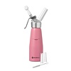 Hendi Whipped Cream Dispenser 0,5 L, Violet, Kurt Scheller Edition (with 3 Different Nozzles and Cleaning Brush)