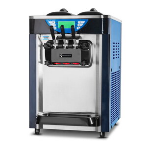 Resto Quality Nablatowa maszyna do lodów włoskich 2x6 L o wydajności 18-20 l/h, 1.85 kW, 3 smaki lodów + mix z nocnym chłodzeniem Resto Quality Nablatowa maszyna do lodów włoskich 2x6 L o wydajności 18-20 l/h, 1.85 kW, 3 smaki lodów + mix z nocnym chłodzeniem