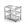 Hendi Stainless Steel 3 Tier Service Trolley 850 x 500 x 800 mm
