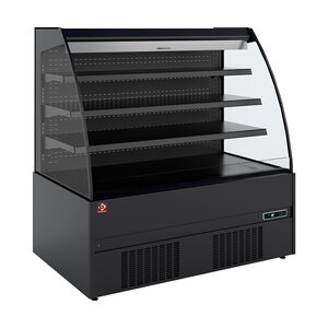 Diamond Regał chłodniczy od 1 do 7°C, 1312x852(h)1500 mm, czarny Diamond Regał chłodniczy od 1 do 7°C, 1312x852(h)1500 mm, czarny