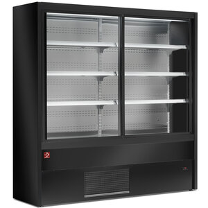 Diamond Refrigerated shelf from 0 to 2°C, 1200x570x(h)2000 mm, black Diamond Refrigerated shelf from 0 to 2°C, 1200x570x(h)2000 mm, black