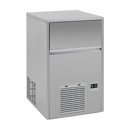 Polar Refrigeration Kostkarka do lodu 47 kg/24h z zasobnikiem 28 kg, chłodzona powietrzem, 0,55 kW, Polar UA028 Polar Refrigeration Kostkarka do lodu 47 kg/24h z zasobnikiem 28 kg, chłodzona powietrzem, 0,55 kW, Polar UA028