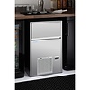 Polar Refrigeration  Kostkarka do lodu 47 kg/24h z zasobnikiem 28 kg, chłodzona powietrzem, 0,55 kW, Polar UA028