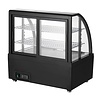 Polar Refrigeration  Witryna chłodnicza prostokątna 100 L, 2 do 12°C, 105W, z giętą szybą, Polar C-Series, 705x472x(h)687 mm
