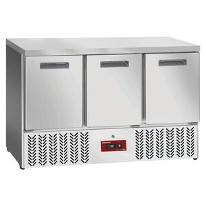 Diamond Refrigerated table 3-door 342 L, from 0 °C to 8 °C, lower unit Diamond Refrigerated table 3-door 342 L, from 0 °C to 8 °C, lower unit
