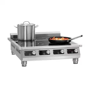 Bartscher Induction cooker with 4 heating zones, 14 kW