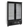 Polar Refrigeration  Szafa chłodnicza 2-drzwiowa przeszklona 744 L, 2 do 8°C, Polar G-Series GP485, 764x1220x(h)1963mm, agregat dolny, czarna