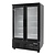 Polar Refrigeration  Szafa chłodnicza 2-drzwiowa przeszklona 744 L, 2 do 8°C, Polar G-Series GP485, 764x1220x(h)1963mm, agregat dolny, czarna