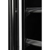 Polar Refrigeration  Szafa chłodnicza 2-drzwiowa przeszklona 744 L, 2 do 8°C, Polar G-Series GP485, 764x1220x(h)1963mm, agregat dolny, czarna