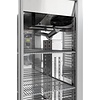 Polar Refrigeration  Szafa chłodnicza 2-drzwiowa przeszklona 1400 L, -2 do 8°C, Polar U-Series UA042, 1400x810x(h)2150 mm, agregat na górze