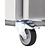 Polar Refrigeration  Refrigerated cabinet 2-door glass 1400 L, -2 to 8°C, Polar U-Series UA042, 1400x810x(h)2150 mm, cooling unit on top