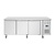 Polar Refrigeration  Stół chłodniczy 3-drzwiowy, od 2 do 8°C, Polar U-series UA084, 2020x800x(h)860 mm, agregat boczny