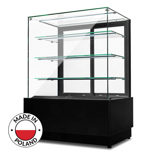Resto Quality Dolce Visione Basic 900 refrigerated confectionery display case | 900x670x1300 mm Resto Quality Dolce Visione Basic 900 refrigerated confectionery display case | 900x670x1300 mm