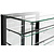 Resto Quality Dolce Visione Basic 900 refrigerated confectionery display case | 900x670x1300 mm