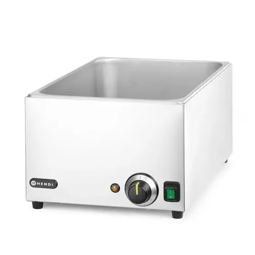 Hendi Countertop Electric Bain Marie, 1-Chamber, GN 1/1, 1,2 kW Hendi Countertop Electric Bain Marie, 1-Chamber, GN 1/1, 1,2 kW