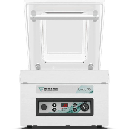 Henkelman Pakowarka komorowa, listwa 350 mm, 8 m³/h, 400 W Henkelman Pakowarka komorowa, listwa 350 mm, 8 m³/h, 400 W
