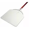 Contacto Aluminium Pizza Peel 320x330x1530 mm, Rectangular, Red
