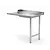 Hendi Dishwasher unloading table on two legs - right | 1000 x 700 mm