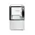 Arktic Square refrigerated display case, 300 L, from 0°C to 6°C, adjustable, white