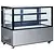 Arktic Rectangular refrigerated display case, 510 L, 0°C to 6°C, stationary, white