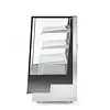 Arktic Square refrigerated display case, 300 L, from 0°C to 6°C, adjustable, black