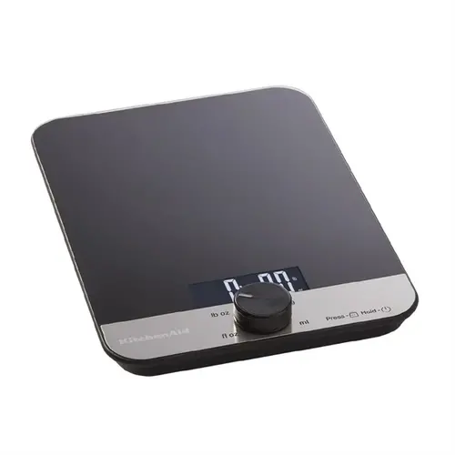 KitchenAid Digital kitchen scale with glass top up to 5 kg, black KitchenAid Digital kitchen scale with glass top up to 5 kg, black