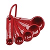 KitchenAid Stainless steel measuring spoons 1.25, 2.5, 5, 7.4 and 15 ml