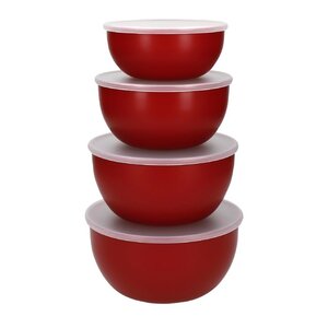 KitchenAid Polypropylene mixing bowls, 355 ml, 591 ml, 828 ml, 1065 ml