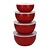 KitchenAid Polypropylene mixing bowls, 355 ml, 591 ml, 828 ml, 1065 ml