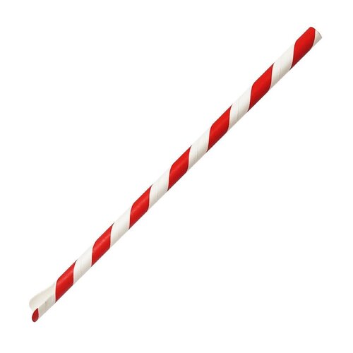Fiesta Słomki kompostowalne 210 mm, Fiesta Compostable HU366 z czerwonymi paskami (250 szt.) Fiesta Słomki kompostowalne 210 mm, Fiesta Compostable HU366 z czerwonymi paskami (250 szt.)