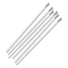 Fiesta Słomki papierowe 210 mm, Fiesta Compostable HU367 z czerwonymi paskami (250 szt.)