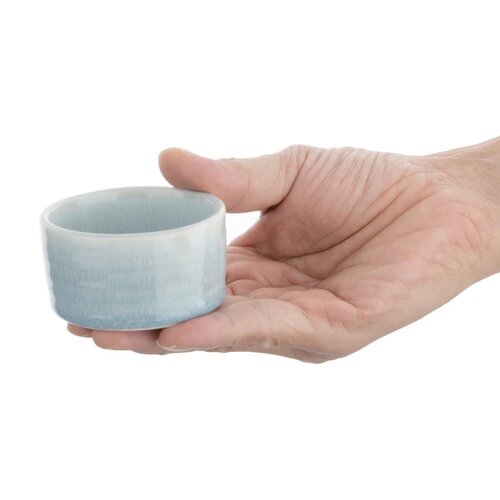 Olympia Miseczka do dipów z porcelany 74 ml, Olympia Cavolo FD925 niebieska (12 szt.)