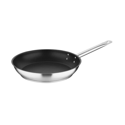 Vogue Patelnia ze stali nierdzewnej z powłoką nieprzywierającą 3 L, Ø280 mm, Vogue FC097 Vogue Patelnia ze stali nierdzewnej z powłoką nieprzywierającą 3 L, Ø280 mm, Vogue FC097