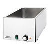 Nisbets Essentials Bemar elektryczny 1-komorowy 1x GN 1/1, Nisbets Essentials CH732, nastawny 1.2kW, 230V