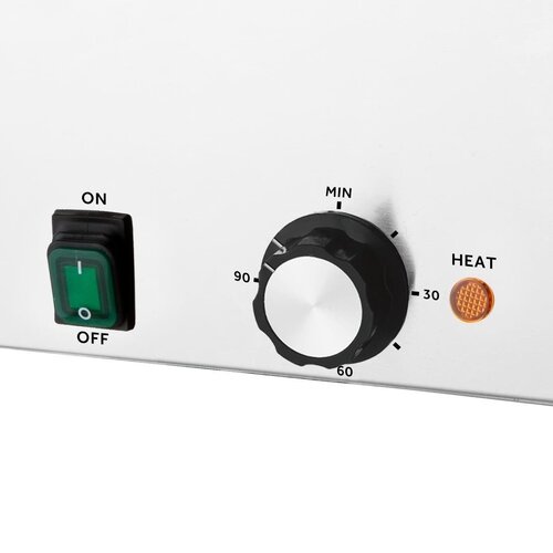 Nisbets Essentials Bemar elektryczny 1-komorowy 1x GN 1/1, Nisbets Essentials CH732, nastawny 1.2kW, 230V Nisbets Essentials Bemar elektryczny 1-komorowy 1x GN 1/1, Nisbets Essentials CH732, nastawny 1.2kW, 230V