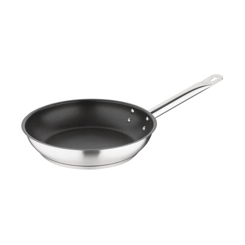 Vogue Patelnia ze stali nierdzewnej z powłoką nieprzywierającą 2.2 L, Ø240 mm, Vogue FC096 Vogue Patelnia ze stali nierdzewnej z powłoką nieprzywierającą 2.2 L, Ø240 mm, Vogue FC096