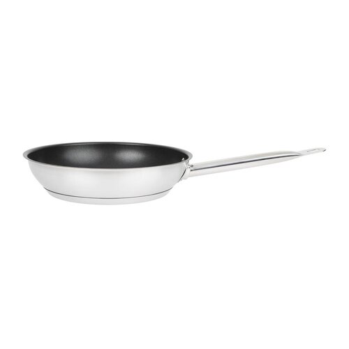 Vogue Patelnia ze stali nierdzewnej z powłoką nieprzywierającą 2.2 L, Ø240 mm, Vogue FC096 Vogue Patelnia ze stali nierdzewnej z powłoką nieprzywierającą 2.2 L, Ø240 mm, Vogue FC096