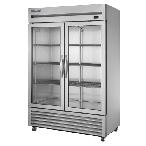 TRUE Szafa chłodnicza 2-drzwiowa przeszklona 914L, 0 do 3°C, True FB002 750x1375x(h)2074 mm, agregat dolny TRUE Szafa chłodnicza 2-drzwiowa przeszklona 914L, 0 do 3°C, True FB002 750x1375x(h)2074 mm, agregat dolny