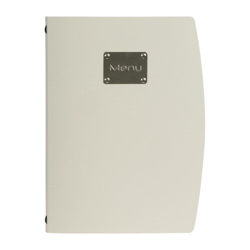 Securit Karta na menu A4, Securit Rio GL109, srebrna Securit Karta na menu A4, Securit Rio GL109, srebrna