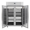 Polar Refrigeration  Szafa chłodnicza 2-drzwiowa 2/1 GN, 980L, -2 do 8°C, Polar U-Series UA032 810x1400x(h)2150 mm, agregat na górze