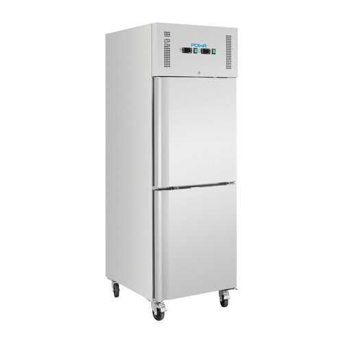 Polar Refrigeration Szafa chłodniczo-mroźnicza 2-drzwiowa 2/1 GN, 600L, -22 do 8°C, Polar U-Series UA025 810x680x(h)2000 mm, agregat na górze Polar Refrigeration Szafa chłodniczo-mroźnicza 2-drzwiowa 2/1 GN, 600L, -22 do 8°C, Polar U-Series UA025 810x680x(h)2000 mm, agregat na górze