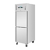 Polar Refrigeration  Szafa chłodniczo-mroźnicza 2-drzwiowa 2/1 GN, 600L, -22 do 8°C, Polar U-Series UA025 810x680x(h)2000 mm, agregat na górze