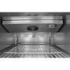 Polar Refrigeration  Szafa chłodniczo-mroźnicza 2-drzwiowa 2/1 GN, 600L, -22 do 8°C, Polar U-Series UA025 810x680x(h)2000 mm, agregat na górze