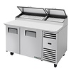 TRUE Stół do pizzy 2-drzwiowy, 8x1/3 GN od 0 do 5°C, True CK302, 854x1531x(h)1138 mm, agregat boczny