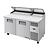 TRUE Stół do pizzy 2-drzwiowy, 9x1/3 GN od 0 do 5°C, True CK303, 854x1709x(h)1138 mm, agregat boczny