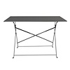 Bolero Stół składany prostokątny 700x1100x(h)715 mm, Bolero CH968, czarny