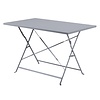Bolero Stół składany prostokątny 700x1100x(h)715 mm, Bolero CH969, szary