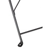 Bolero Zestaw stół i dwa krzesła z siedziskiem o wysokości 440 mm, Bolero SA658 czarne