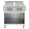 Buffalo Kuchenka indukcyjna z 4 polami grzewczymi na podstawie owartej 14kW, 400V, Buffalo CU488