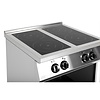 Buffalo Kuchenka indukcyjna z 4 polami grzewczymi na podstawie owartej 14kW, 400V, Buffalo CU488